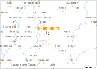 map of Arum Karimi