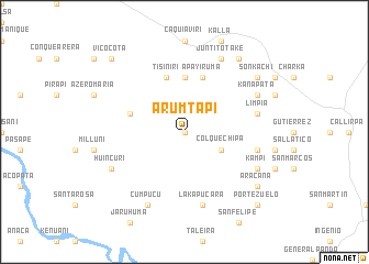 map of Arumtapi