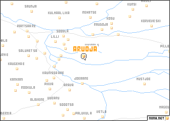 map of Aruoja