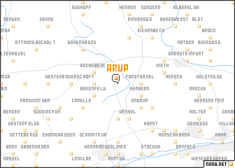 map of Arup