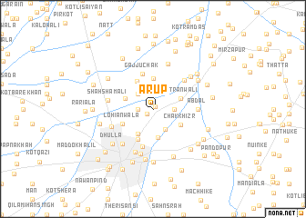 map of Arup
