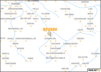 map of ‘Arūsak