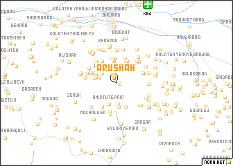 map of Ārūshah