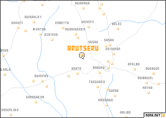 map of Ār‘utsʼeru