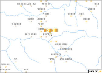 map of Aruwini