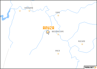 map of Aruza