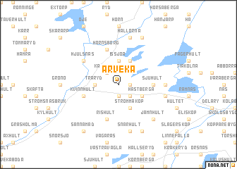 map of Arveka