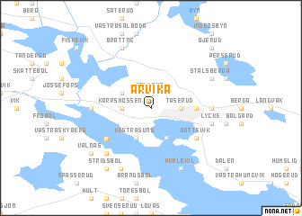 Arvika (Sweden) map - nona.net