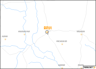 map of Arvi