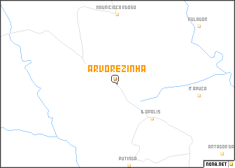 map of Àrvorezinha