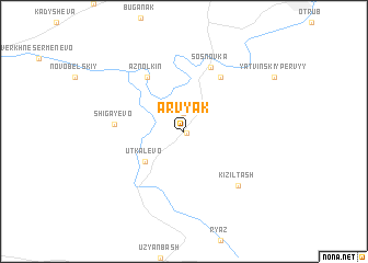 map of Arvyak