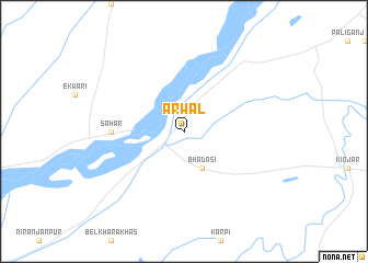 map of Arwal