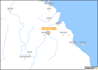 map of Arwimba