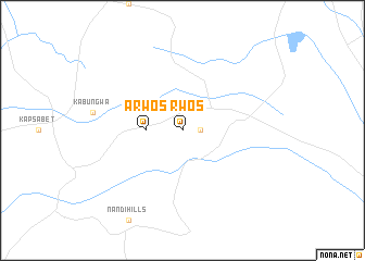 map of Arwos