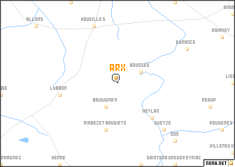 map of Arx