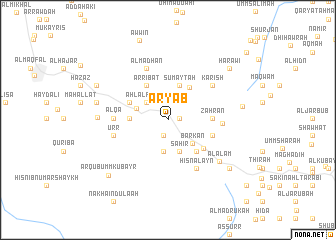 map of ‘Aryab