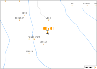 map of Āryat