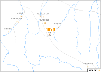 map of Arya‘