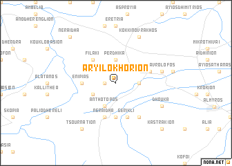 map of Aryilokhórion