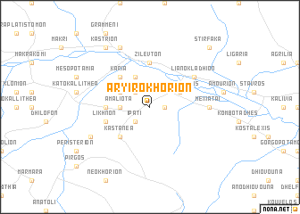 map of Aryirokhórion