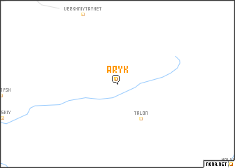 map of Aryk