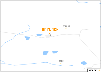 map of Arylakh