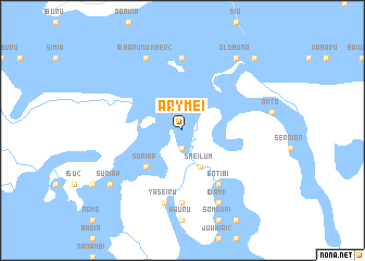 map of Arymei