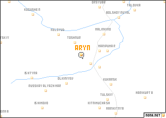 map of Aryn