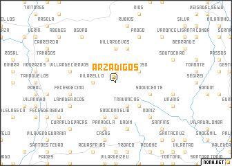 map of Arzádigos