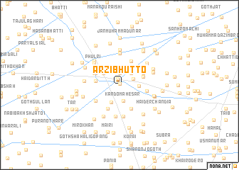 map of Arzi Bhutto