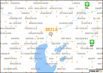 map of Arzla