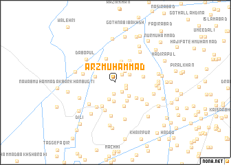 map of Arz Muhammad