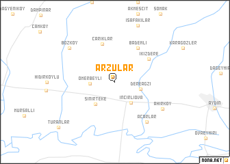 map of Arzular
