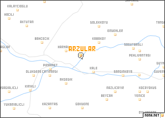 map of Arzular