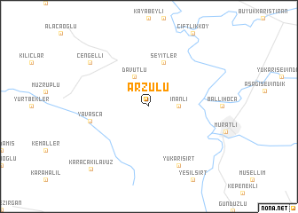 map of Arzulu