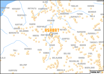 map of Asabat