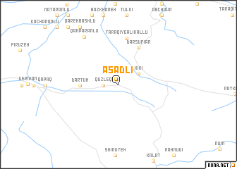 map of Asadlī