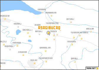 map of Aşağı Bucaq