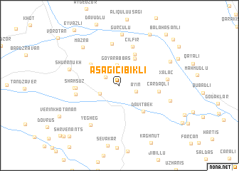 map of Aşağı Cibikli