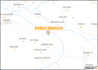 map of AşağıÇobanisa