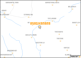 map of Aşağı Kanara