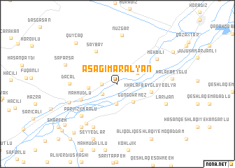 map of Aşağı Maralyan