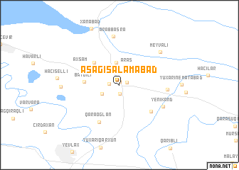 map of Aşağı Salamabad