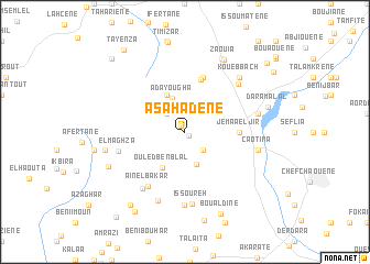 map of Asahadene