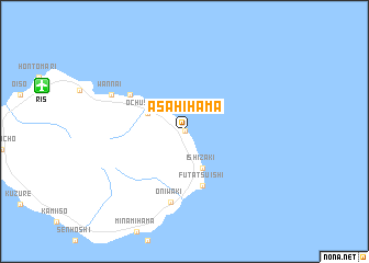 map of Asahihama