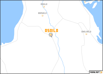 map of Asaʼila