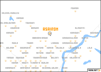 map of Asairom