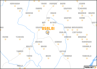 map of Asala I