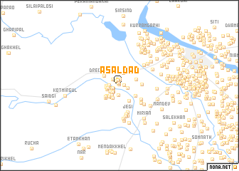 map of Asaldād