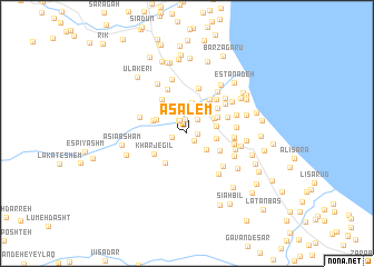 map of Asālem